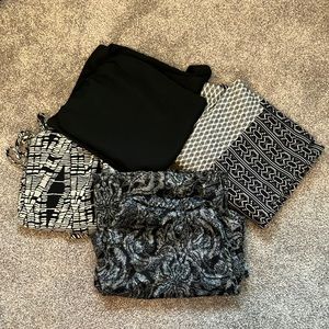 BUNDLE! 4 black work dresses